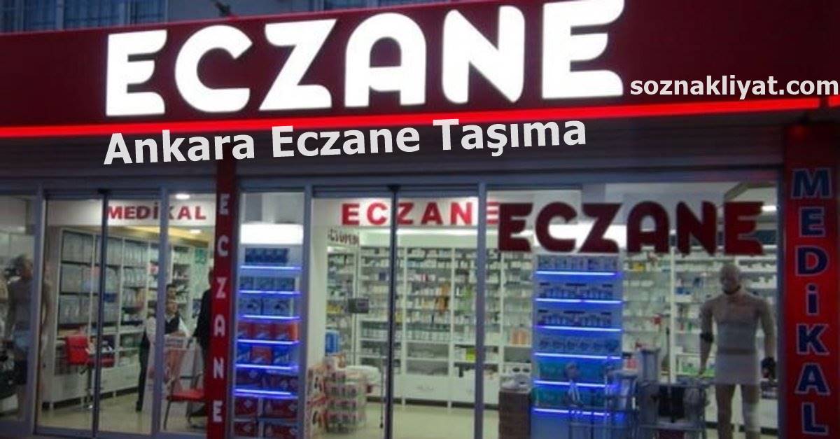 Ankara Eczane Nakliyat